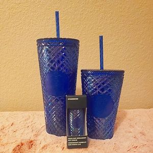2022 Starbucks Blue Jewel Tumblers